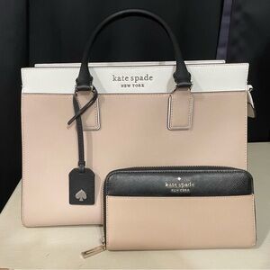 Kate Spade Cameron Medium Satchel and wallet